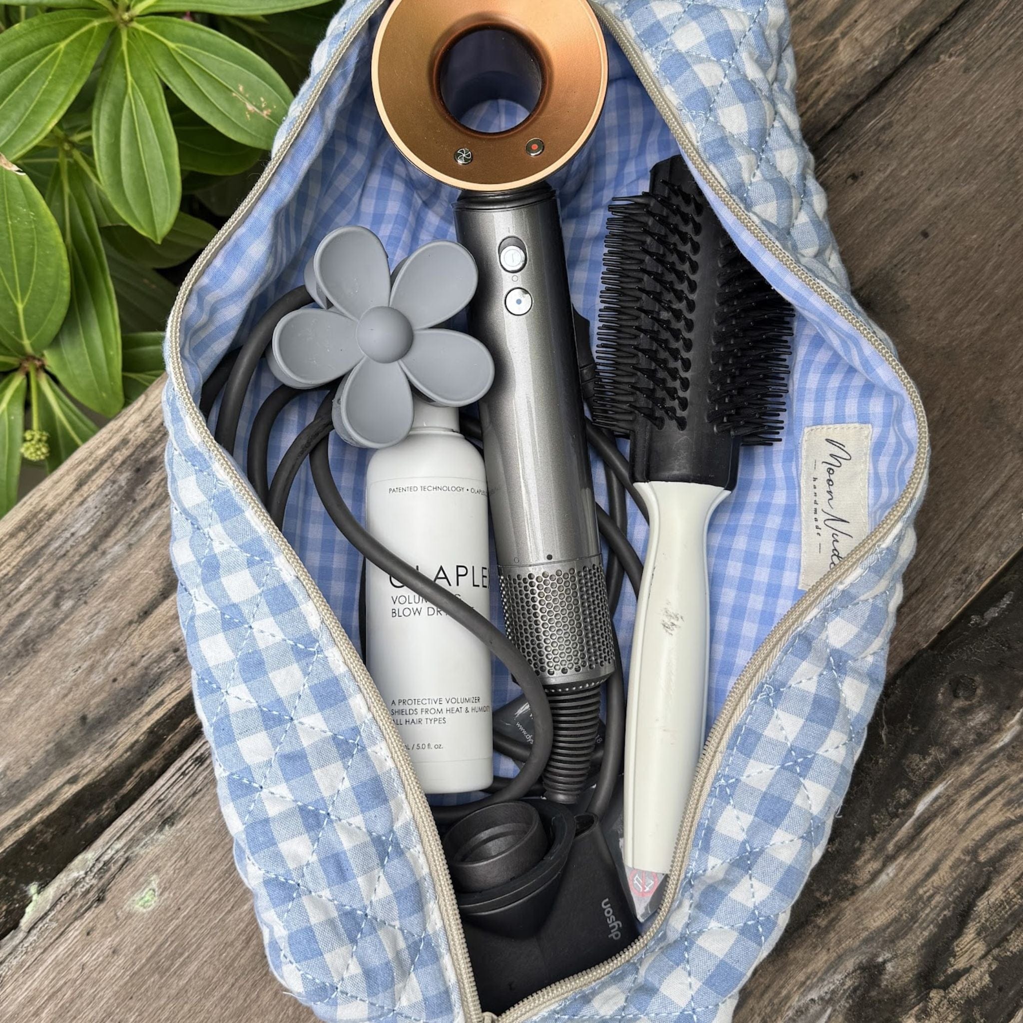 Moon Nude Azure Hair Tool Bag