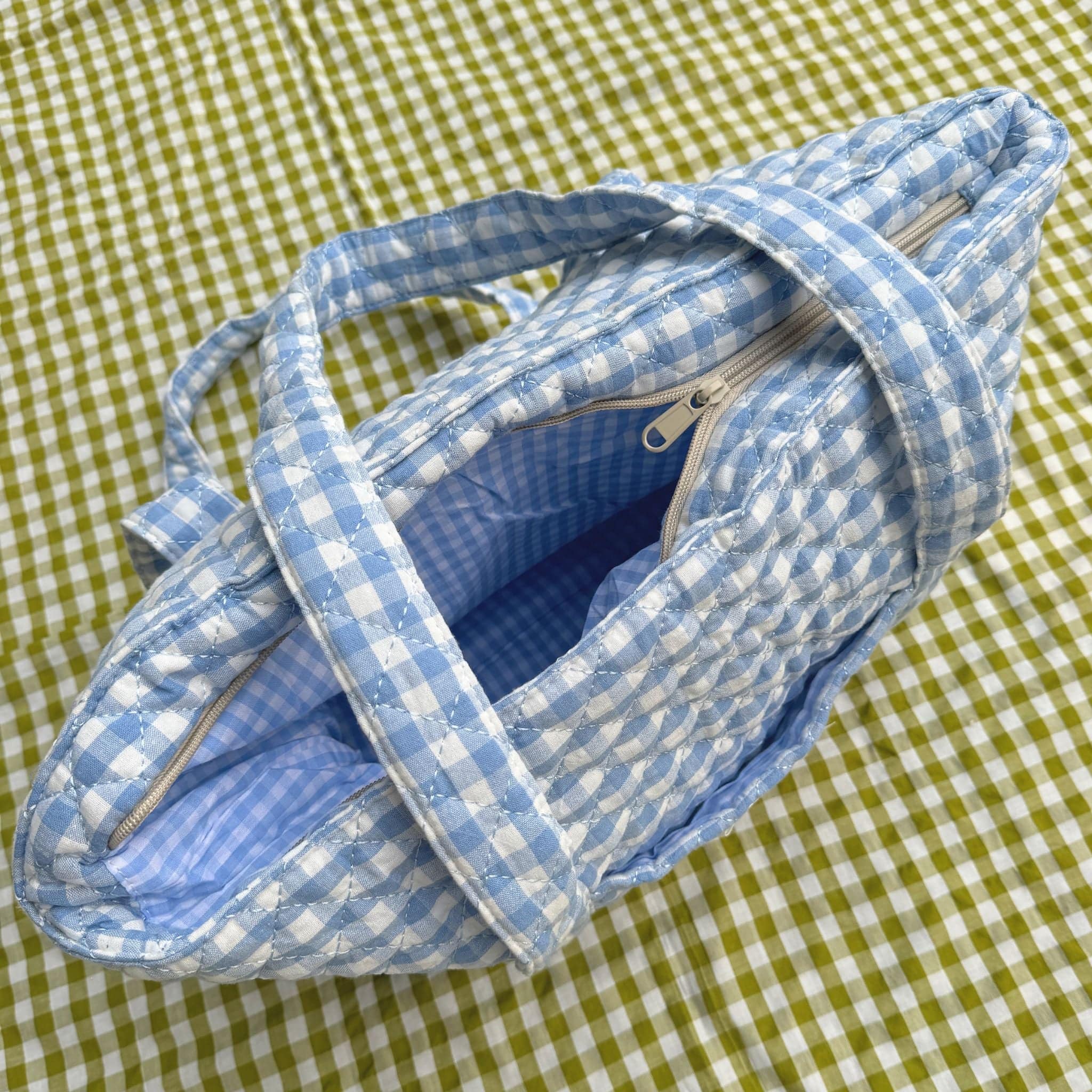 Moon Nude Azure Tote Bag