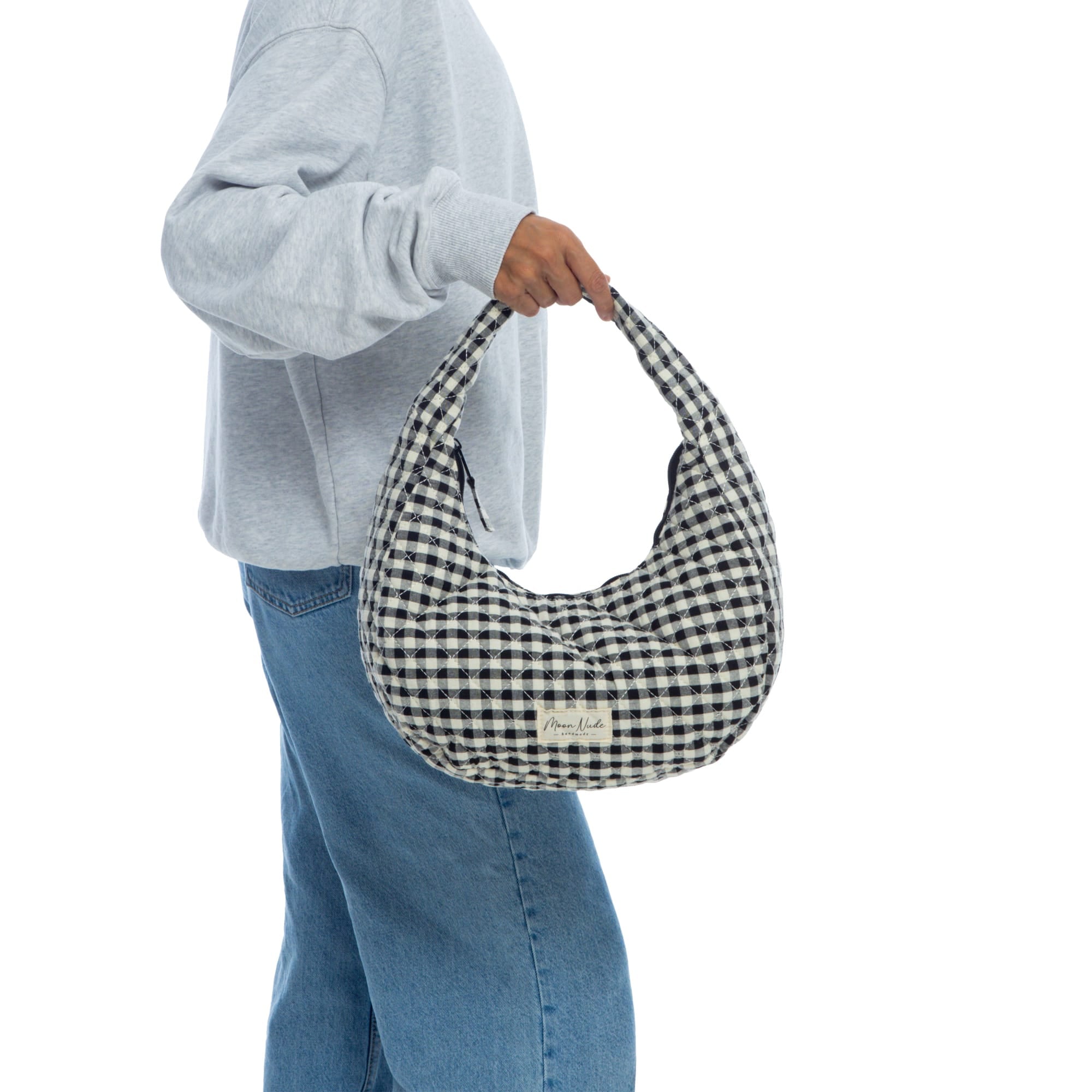 Moon Nude Classic Hoop Bag