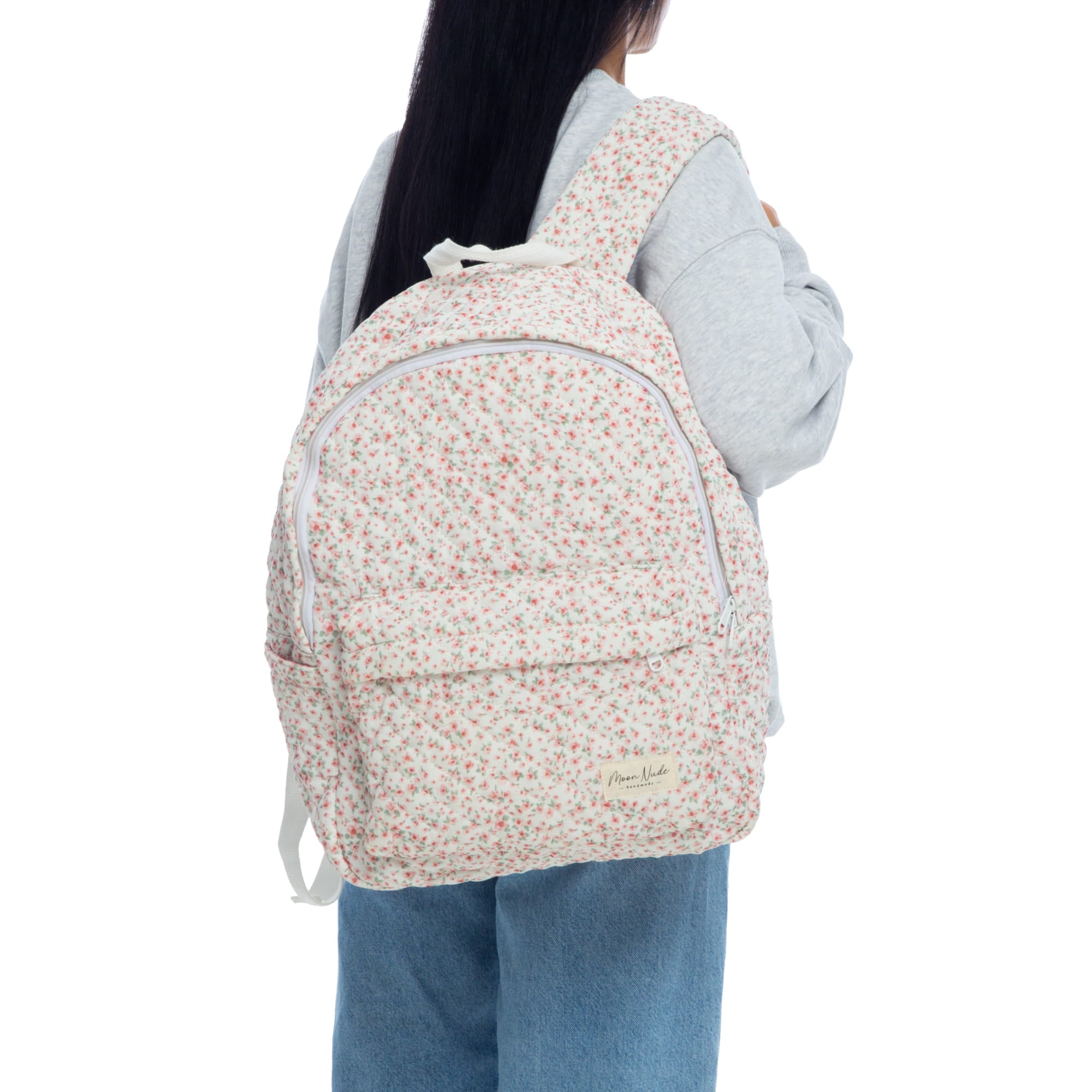 Moon Nude Peony Large Backpack