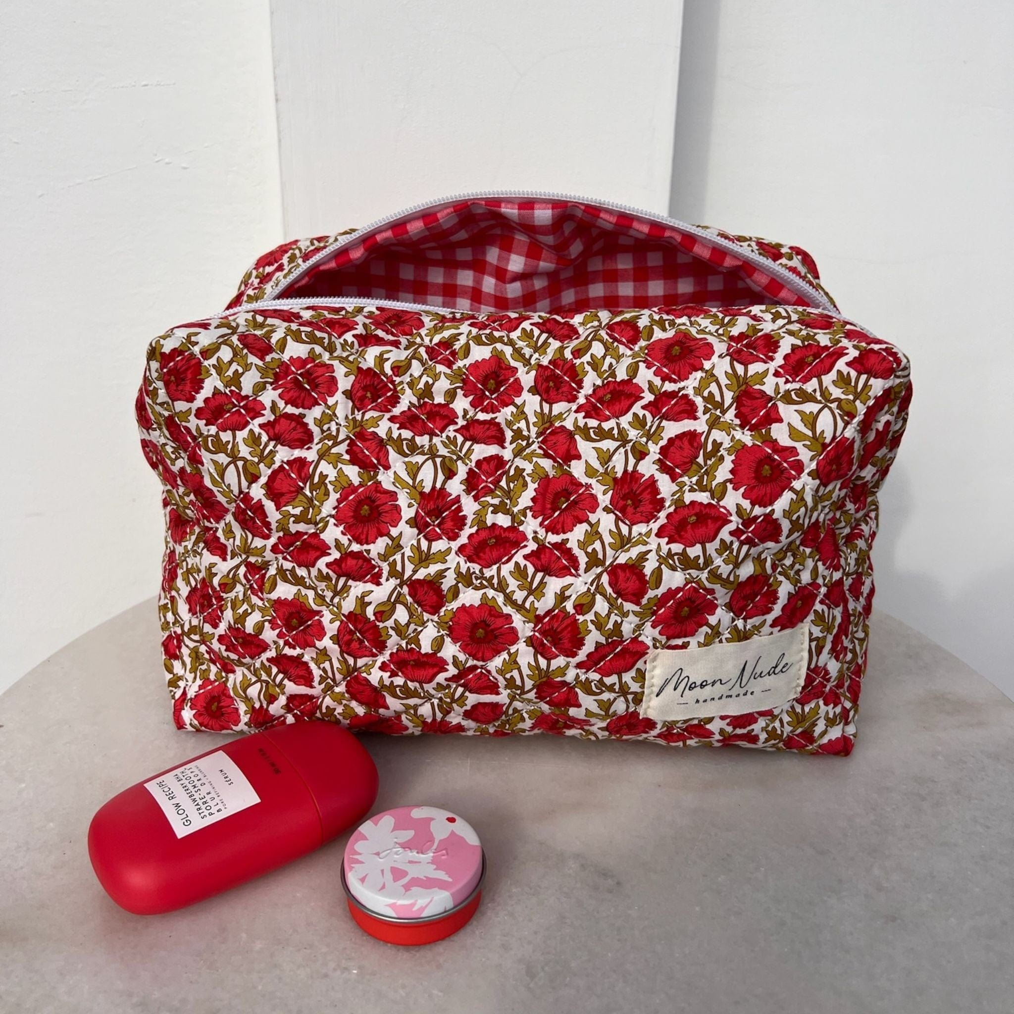 Moon Nude Poppy Large Makeup Bag