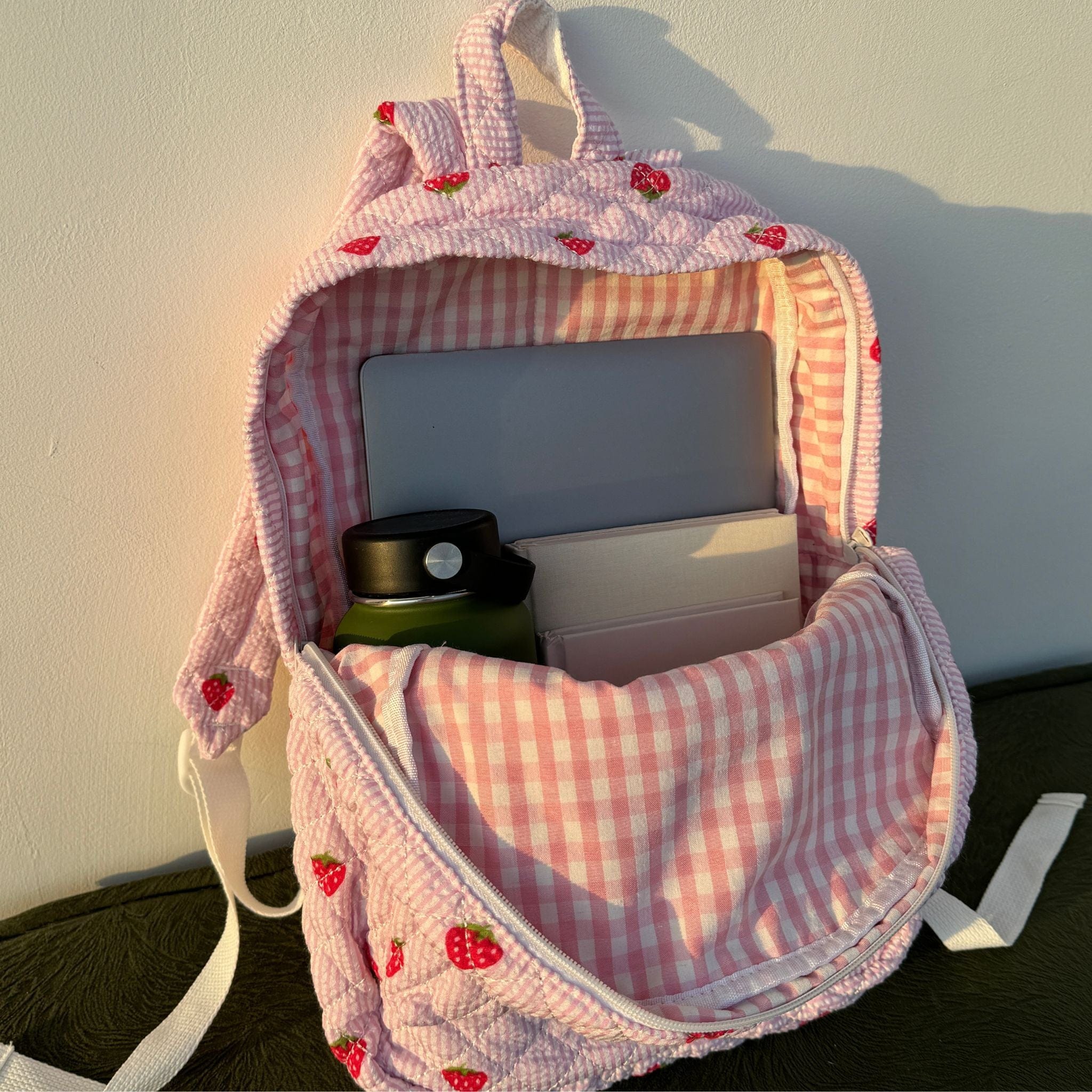 Moon Nude Strawberry Backpack